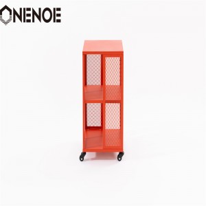 Onenoe Home Furniture Modern Metal Relving Filing Fabling Fabrice Cabinet Cookcage Frame Solid